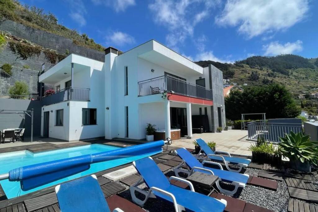 Villa Nunes, Big Holiday House With Private Pool Calheta  Eksteriør billede