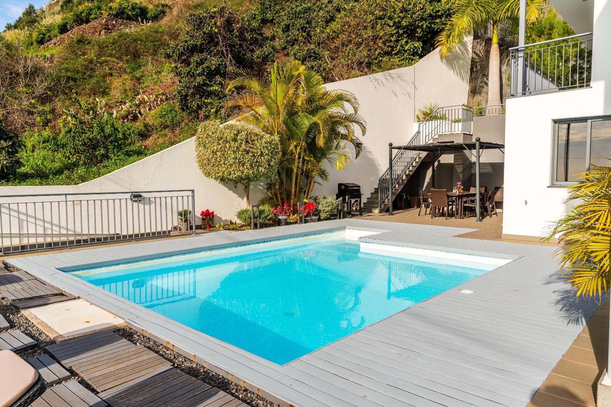 Villa Nunes, Big Holiday House With Private Pool Calheta  Eksteriør billede